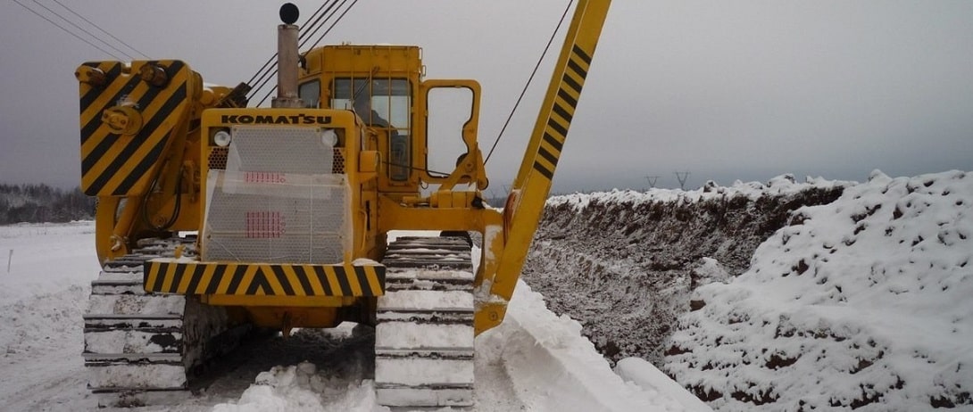 Трубоукладчики Komatsu